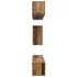 Kép 9/11 - TV szekrény garnitúra 6 pcs Régi fa 100 x 30 x 30 cm Faanyag