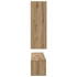 Kép 8/11 - TV szekrény garnitúra 4 pcs kézműves tölgy 30.5 x 30 x 90 cm