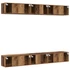 Kép 9/11 - TV szekrény garnitúra 6 pcs Régi fa 60 x 30 x 35 cm Faanyag