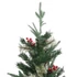 Kép 3/6 - Zöld karácsonyfa fenyőtobozokkal 120 cm