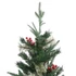 Kép 3/6 - Zöld karácsonyfa fenyőtobozokkal 225 cm