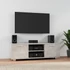 Kép 1/8 - Betonszürke szerelt fa TV-szekrény 120 x 34,5 x 35 cm