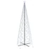 Kép 2/10 - Kúp alakú karácsonyfa 1400 hideg fehér LED-del 160 x 500 cm