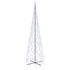 Kép 2/10 - Kúp alakú karácsonyfa 3000 hideg fehér LED-del 230 x 800 cm