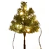Kép 5/10 - 6 db PVC karácsonyi kültéri díszfa meleg fehér LED-ekkel 45 cm