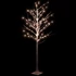 Kép 3/8 - Fehér LED-es nyírfa 128 meleg fehér LED-del 220 cm