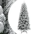 Kép 1/8 - PVC és polietilén műkarácsonyfa pelyhes hóval 210 cm