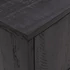 Kép 6/9 - Fekete tömör fenyőfa TV-szekrény 110x35x48 cm