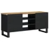 Kép 4/11 - Tömör mangó- és szerelt fa TV-szekrény 100 x 33 x 46 cm