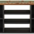 Kép 7/11 - Tömör újrahasznosított és szerelt fa TV-szekrény 100x33x46 cm