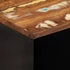 Kép 9/11 - Tömör újrahasznosított és szerelt fa TV-szekrény 100x33x46 cm