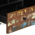 Kép 10/11 - Tömör újrahasznosított és szerelt fa TV-szekrény 100x33x46 cm