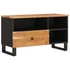 Kép 3/11 - Tömör akácfa és szerelt fa TV-szekrény 80 x 33 x 46 cm