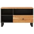 Kép 5/11 - Tömör akácfa és szerelt fa TV-szekrény 80 x 33 x 46 cm
