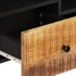 Kép 8/11 - Tömör mangó- és szerelt fa TV-szekrény 100 x 33 x 46 cm