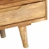 Kép 7/10 - Tömör mangófa TV-szekrény 110x30x41 cm