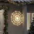 Kép 1/10 - Karácsonyi meleg fehér csillagfény 140 db LED 17 cm