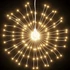 Kép 4/11 - 4 db karácsonyi meleg fehér csillagfény 140 db LED 17 cm