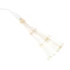 Kép 6/11 - 4 db karácsonyi hideg fehér csillagfény 140 db LED 17 cm