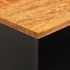 Kép 8/11 - Barna és fekete tömör mangófa TV-szekrény 100x33,5x46 cm