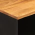 Kép 8/11 - Barna és fekete tömör mangófa TV-szekrény 100x33,5x46 cm