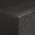 Kép 6/10 - Fekete tömör mangófa TV-szekrény 105 x 33 x 46 cm