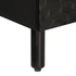 Kép 8/10 - Fekete tömör mangófa TV-szekrény 70 x 33 x 46 cm
