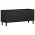 Kép 5/10 - Fekete tömör mangófa TV-szekrény 105 x 33 x 46 cm