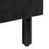Kép 8/10 - Fekete tömör mangófa TV-szekrény 105 x 33 x 46 cm