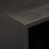 Kép 7/11 - Fekete tömör mangófa TV-szekrény 80 x 31 x 46 cm