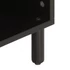 Kép 8/10 - Fekete tömör mangófa TV-szekrény 100 x 33 x 46 cm