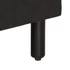 Kép 8/10 - Fekete tömör mangófa TV-szekrény 100 x 33 x 46 cm