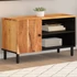 Kép 1/11 - Tömör akácfa TV-szekrény 80x33x46 cm