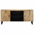 Kép 3/10 - Tömör mangófa TV-szekrény 105 x 33 x 46 cm