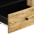 Kép 7/10 - Tömör mangófa TV-szekrény 105 x 33 x 46 cm