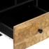 Kép 7/10 - Tömör mangófa TV-szekrény 100 x 33 x 46 cm