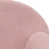 Kép 7/9 - Rózsaszín puha plüss gyerek kanapéágy