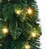 Kép 7/11 - Megvilágított műkarácsonyfa 30 LED-del 60 cm