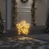 Kép 1/11 - Karácsonyi csillag fénydekoráció 3 cövekkel 50 LED 29 cm