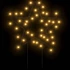 Kép 5/11 - Karácsonyi csillag fénydekoráció 3 cövekkel 50 LED 29 cm
