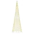 Kép 4/11 - Meleg fehér LED karácsonyfa zászlórúdra 1534 LED 500 cm
