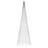 Kép 5/11 - Meleg fehér LED karácsonyfa zászlórúdra 1534 LED 500 cm