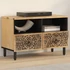 Kép 1/11 - Tömör mangófa TV-szekrény 70 x 33 x 46 cm