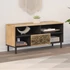 Kép 3/11 - Tömör mangófa TV-szekrény 100 x 33 x 46 cm
