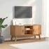Kép 1/11 - OLDEN barna tömör fenyőfa TV-szekrény 114 x 43 x 57 cm