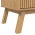 Kép 10/11 - OLDEN barna tömör fenyőfa TV-szekrény 114 x 43 x 57 cm