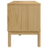 Kép 6/11 - FLORO viaszbarna tömör fenyőfa TV-szekrény 114 x 43 x 55 cm