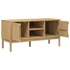 Kép 8/11 - FLORO viaszbarna tömör fenyőfa TV-szekrény 114 x 43 x 55 cm
