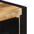 Kép 6/11 - TV szekrény 100x30x25 cm tömör durva fa Mango