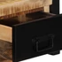 Kép 7/11 - TV szekrény 100x30x25 cm tömör durva fa Mango
